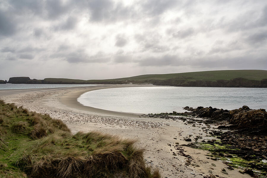 Shetland Sandbar Photograph by Alicia Glassmeyer