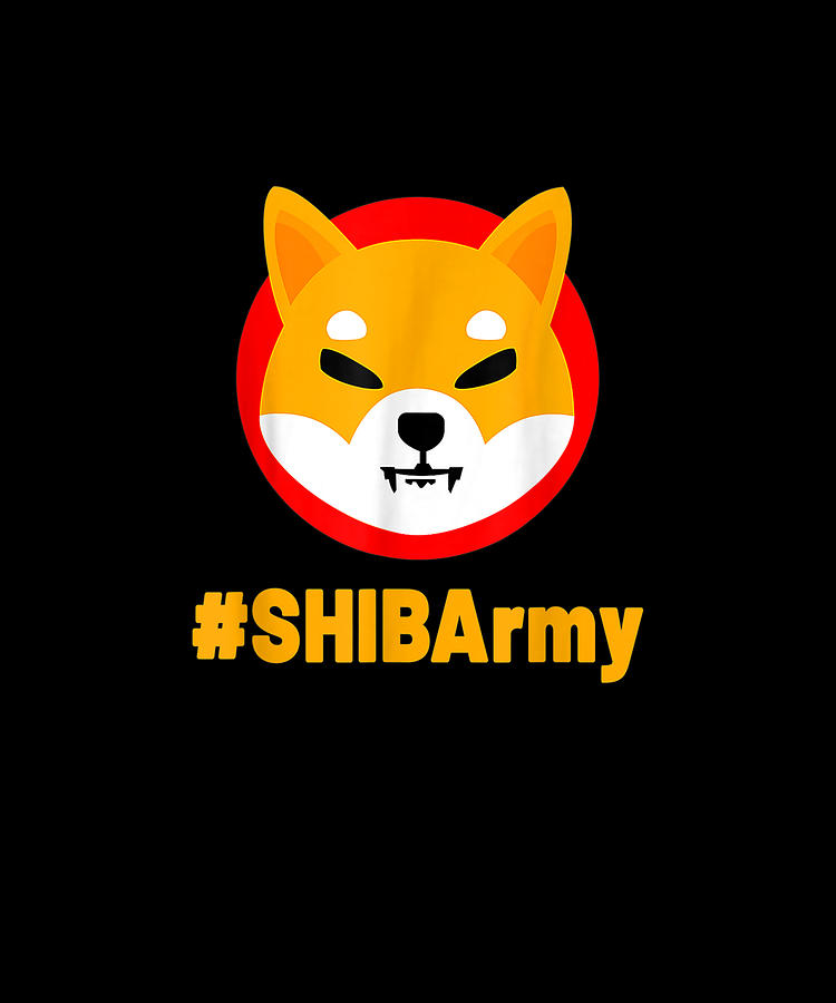 Shibarmy Shib Token Shiba Inu Shib Crypto Cryptocurrency Drawing by Yvonne  Remick