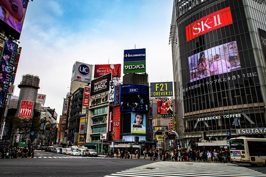 Shibuya Crossing- Tokyo, Japan Photograph by Brian Anderson Shibuya Crossing- Tokyo, Japan Photograph by Brian Anderson