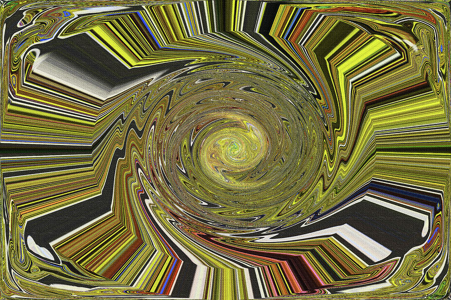 Shield Design Abstract Digital Art by Tom Janca
