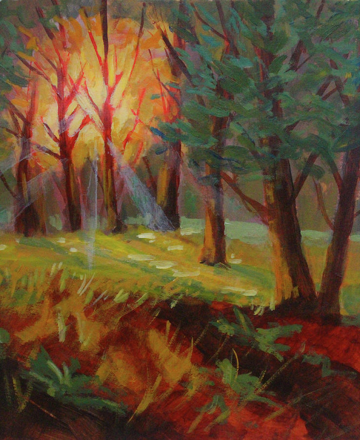 Shifting Light Painting by Nancy Merkle