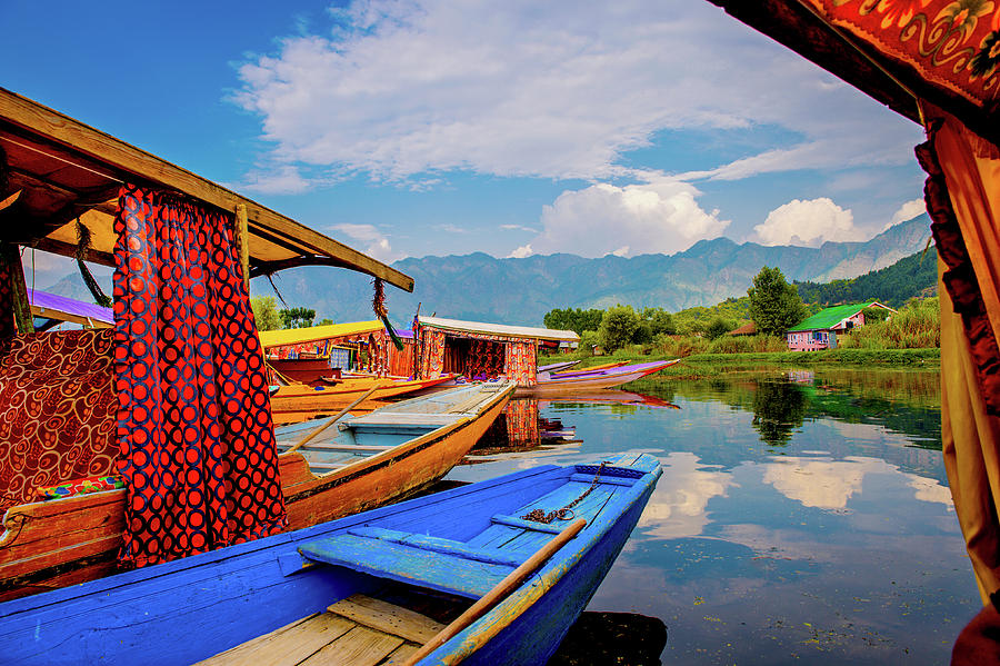 Shikara, Wooden Boat, Srinagar Photograph by Amit Rane - Fine Art America