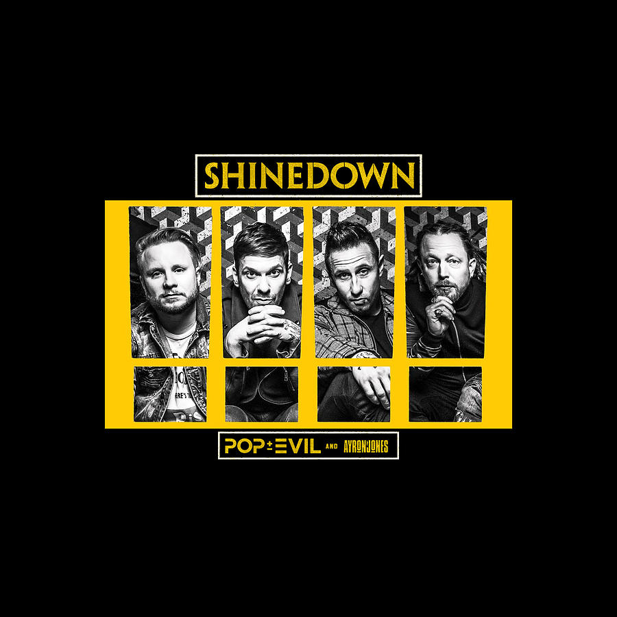 Shinedown Tour 2022 With Ayron Jones And Pop Evil Ri90 Digital Art by ...