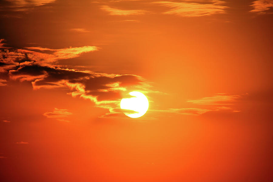 Shining Sun And Clouds Photograph by Cynthia Guinn - Fine Art America