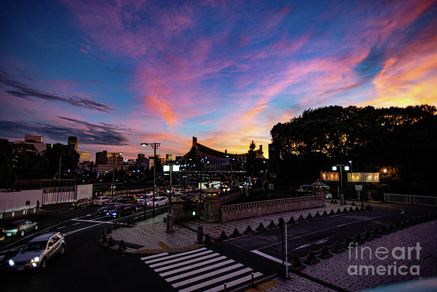 Shinjuku Sunset Photograph by David Bearden