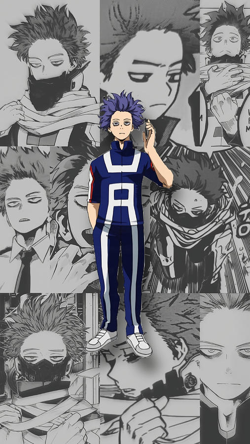 Shinsou Hitoshi Manga Panel Character Art Poster Painting by Mary Ian ...