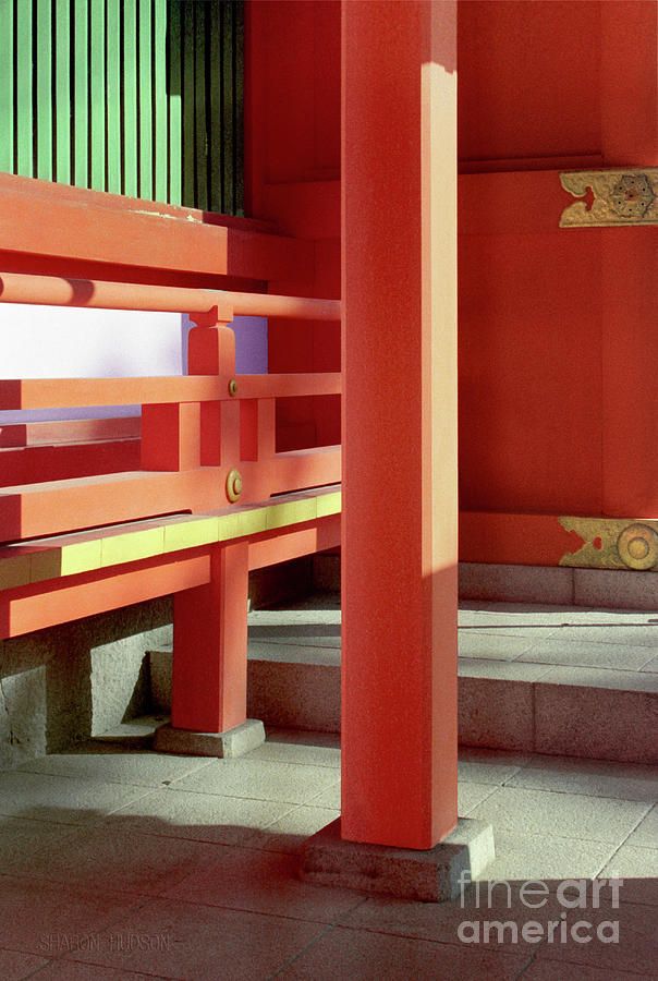Shinto shrines - Usa Shrine Interior Photograph by Sharon Hudson