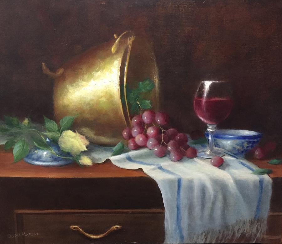 Shiny Pot Painting By Carole E Raymond - Fine Art America