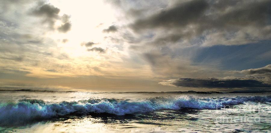 Shiny Surf Photograph by Kimberly Furey