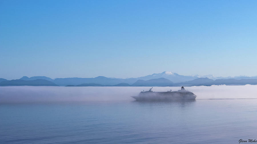 Ship in Fog Photograph by GLENN Mohs