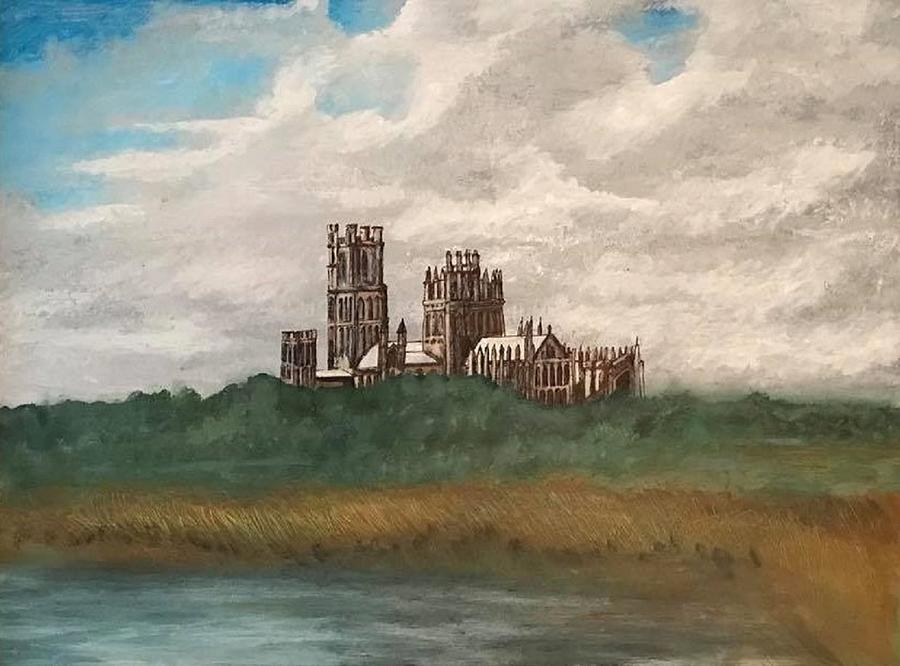 Ship of the Fens Ely Cathedral, England. Painting by Mick Flynn ...