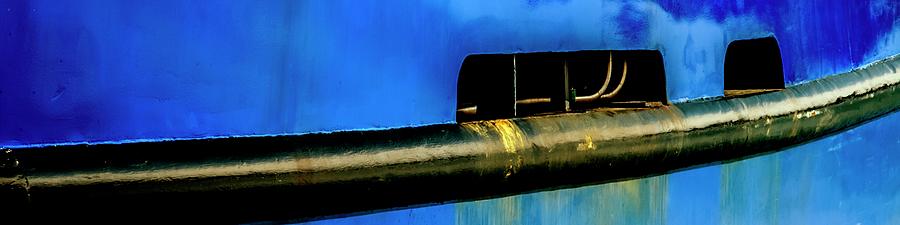 Ship Side Abstract Photograph by Jerry Sodorff