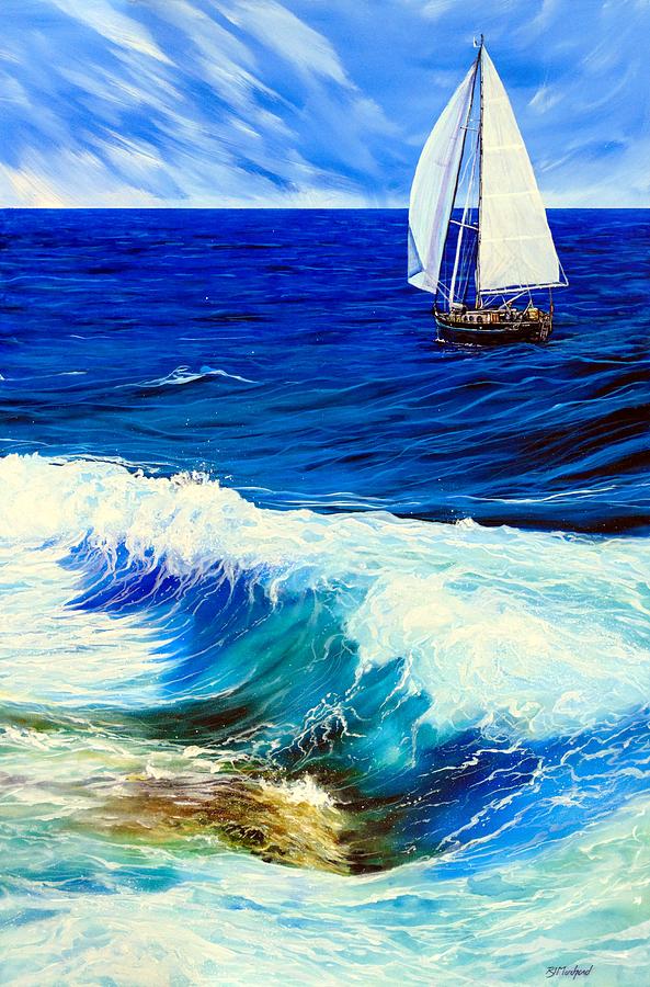 Ship To Shore Painting by R J Marchand