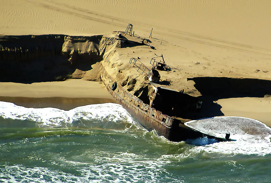 Ship Wreck Photograph by Bill Cain