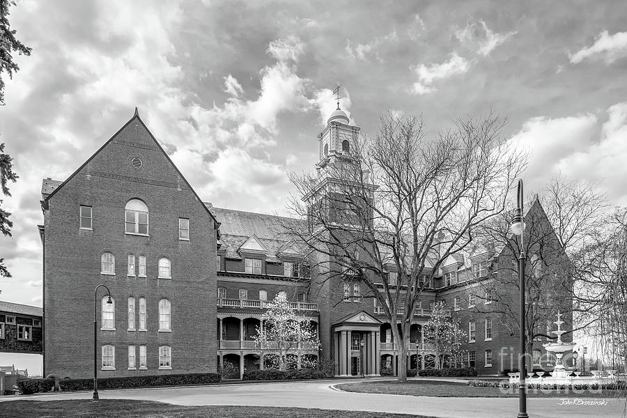 Shippensburg University of Pennsylvania Old Main Photograph by University Icons