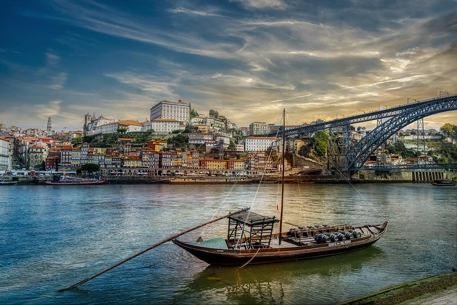Shipping the Porto wine dos Malvedos Photograph by Micah Offman