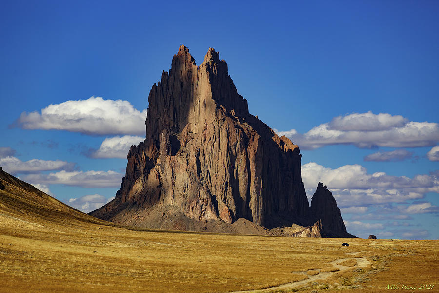 Shiprock NM redux 006 Photograph by Mike Penney - Fine Art America