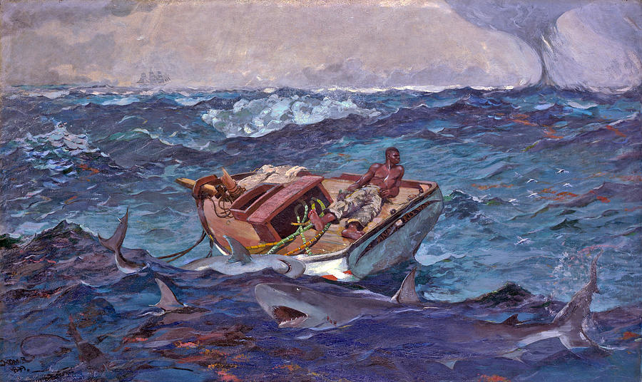 Shipwreck Painting by Long Shot
