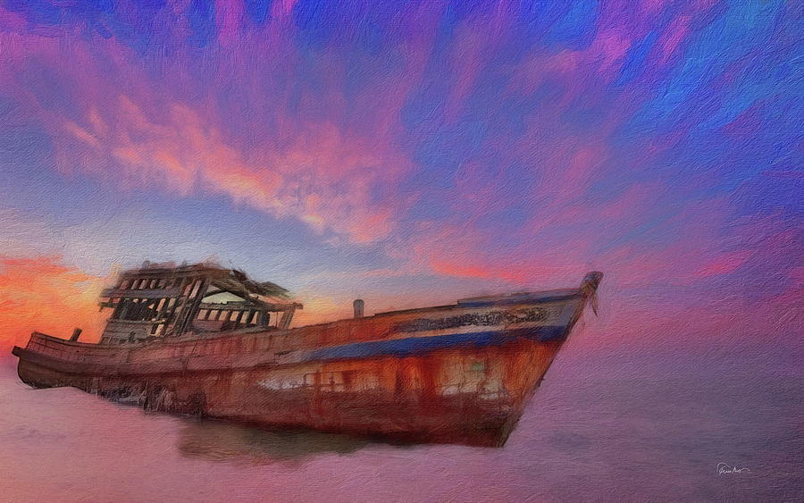 Shipwreck Digital Art by Russ Harris