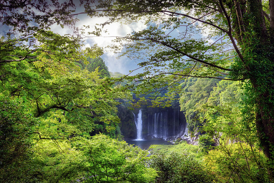 Shiraito Falls 8 Photograph by Bill Chizek