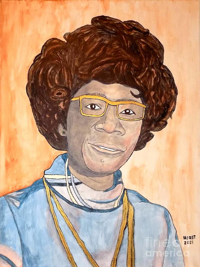 Shirley Anita Chisholm Painting by David Horst Fine Art America