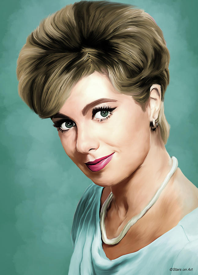 Shirley Jones Portrait Painting