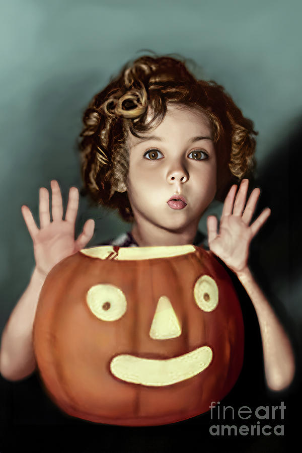 Shirley Temple Halloween Time Photograph by Franchi Torres