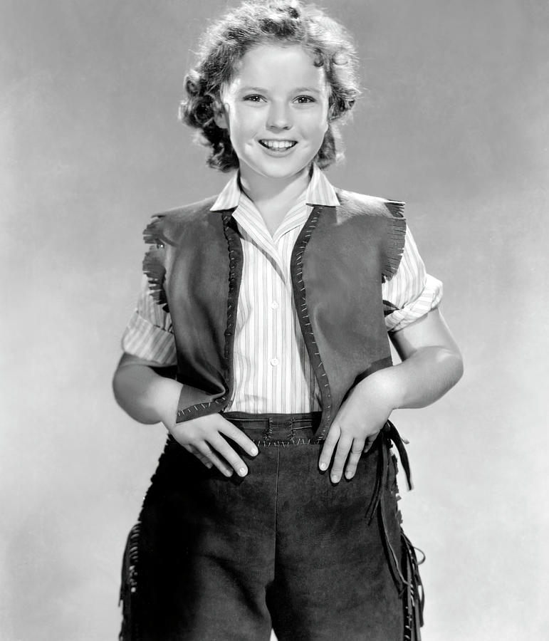 Shirley Temple Photograph - SHIRLEY TEMPLE in SUSANNAH OF THE MOUNTIES -1939-, directed by WILLIAM A. SEITER. by Album