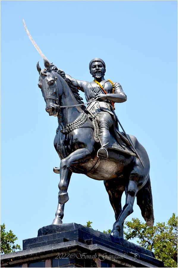 Shivaji Maharaj Statue Photograph by Sonali Gangane - Fine Art America