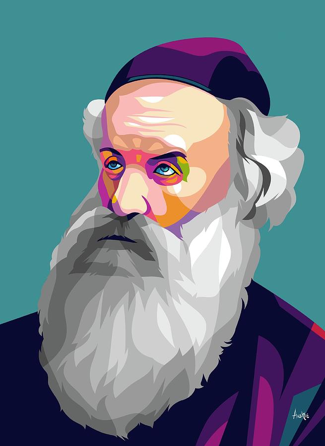 Shneur Zalman of Liadi Mixed Media by Anshie Kagan - Pixels