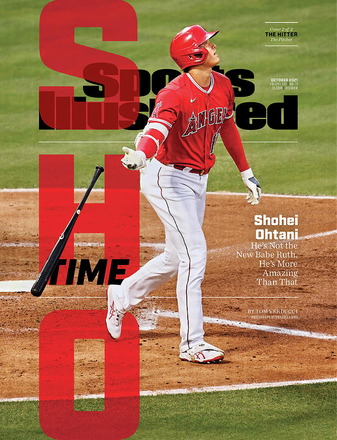 Sho Time, Los Angeles Angels Shohei Ohtani Cover Photograph by Sports Illustrated