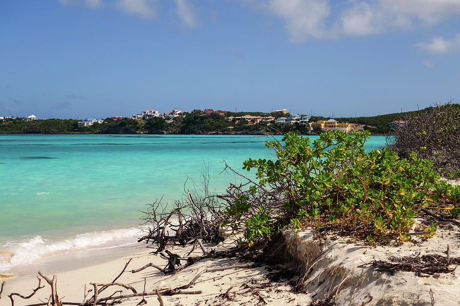 Shoal Bay Blue Water Anguilla in the Caribbean Photograph by Toby McGuire