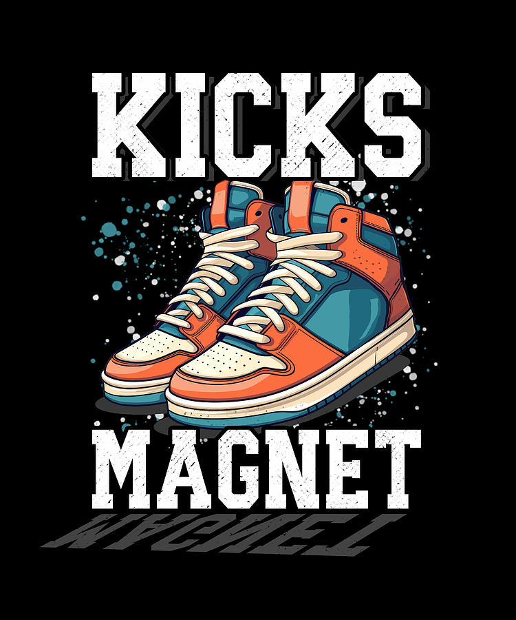 Kicks Digital Art - Shoe Collector Funny Sneaker Lover by Me