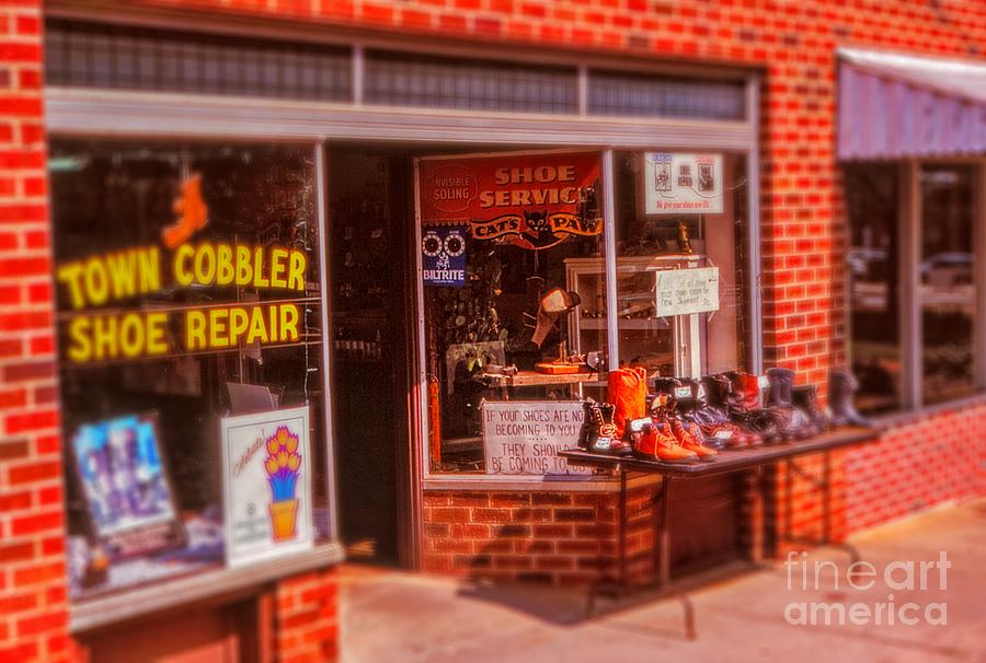 Shoe Repair Photograph by Rodney Lee Williams