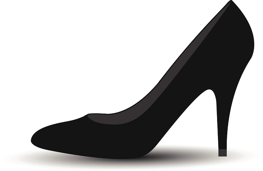Shoe silhouette Drawing by KristinaVelickovic