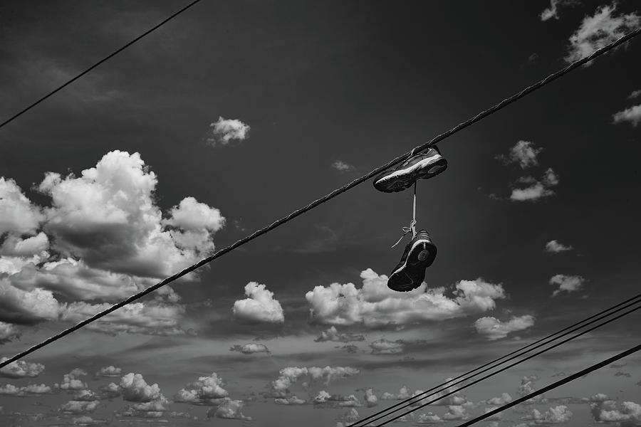 Shoe Tossing Photograph by Bob Orsillo
