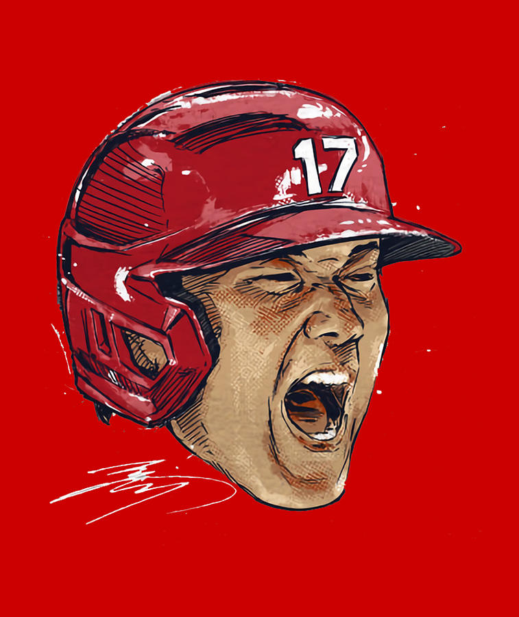 Shohei Ohtani Scream Digital Art By Kelvin Kent Fine Art America