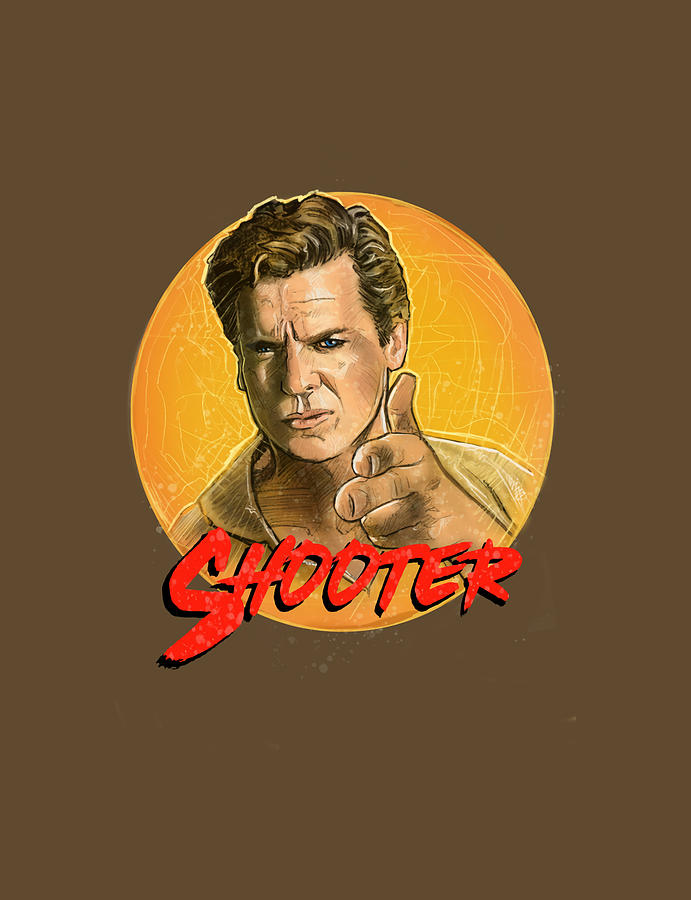 Shooter McGavin red travel Painting by Rogers Evie | Fine Art America