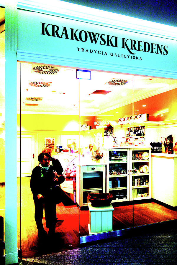 Shop In Mall In Warsaw, Poland Photograph by John Siest
