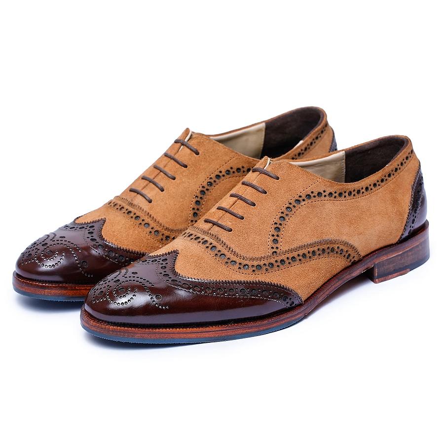 Shop Latest Wingtip Dress Shoes for Men from Lethato Mixed Media by ...