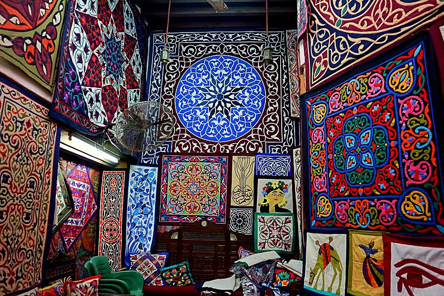 Shopping bazar Khan el Khalili Cairo Photograph by Ludovica Mascaretti ...