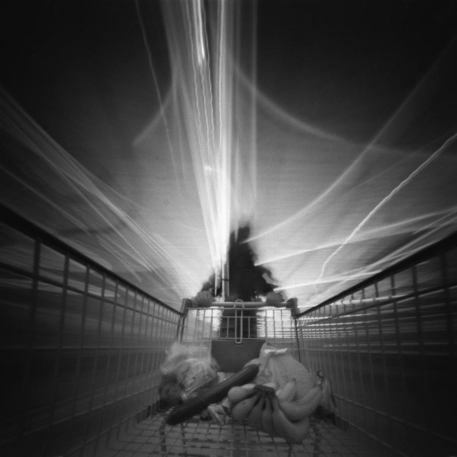 Black And White Photograph - Shopping by Marcio Faustino