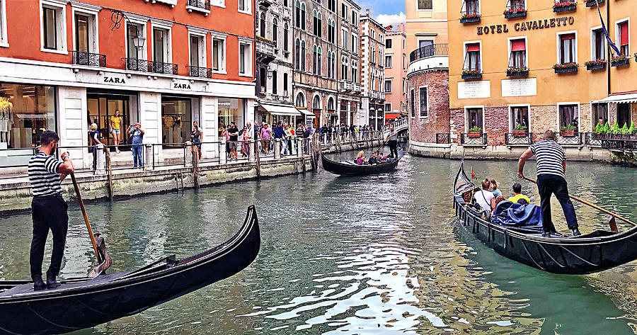 Shopping Venice Style Photograph by Jill Love