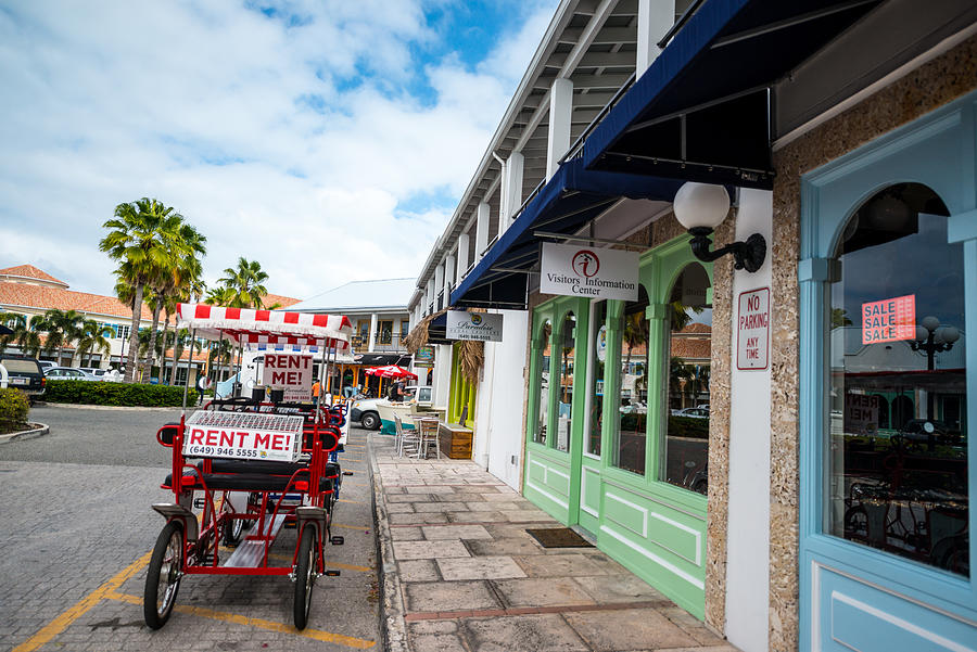 Shops at Saltmills Plaza, Providenciales. Turks and Caicos Photograph by Anouchka