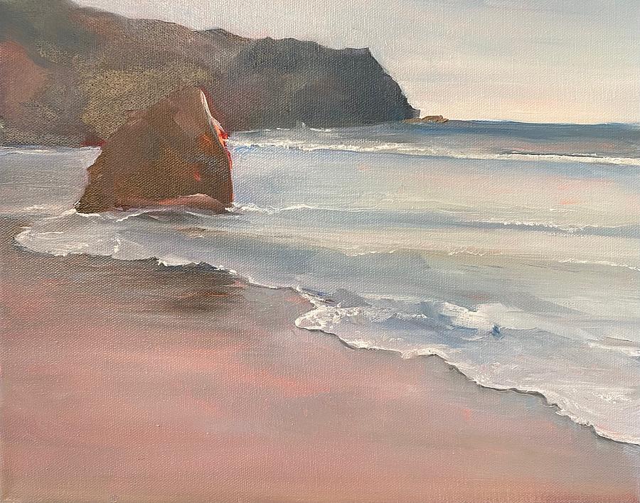 Shore 1 Painting by Diana Zipkin
