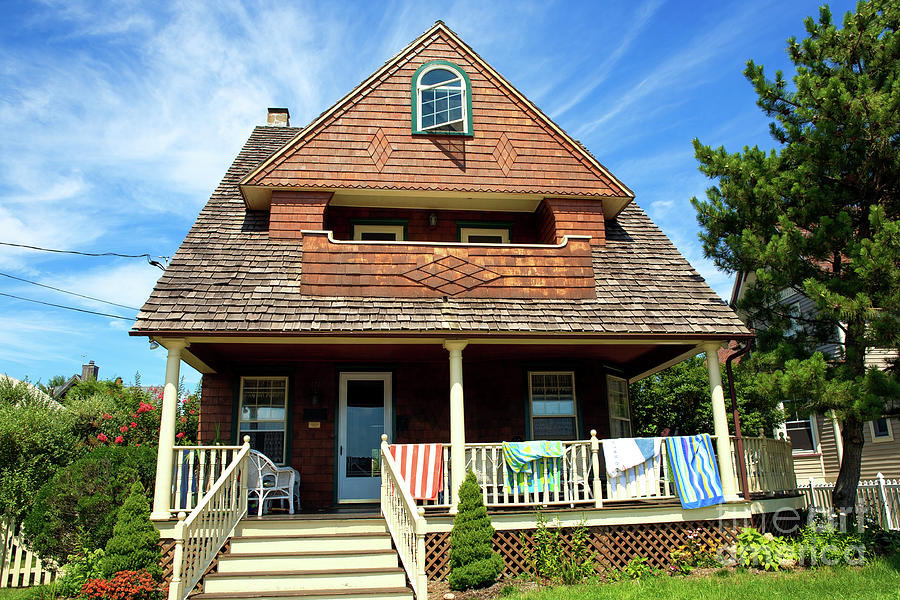 Shore House at Long Beach Island New Jersey Photograph by John Rizzuto ...