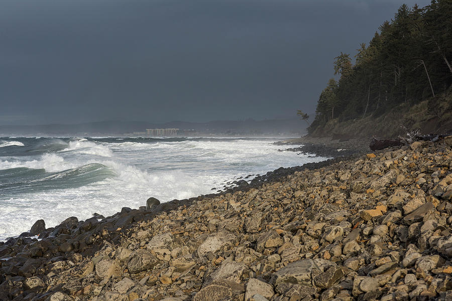 Shore of Seaside Cove by Robert Potts Shore of Seaside Cove by Robert Potts