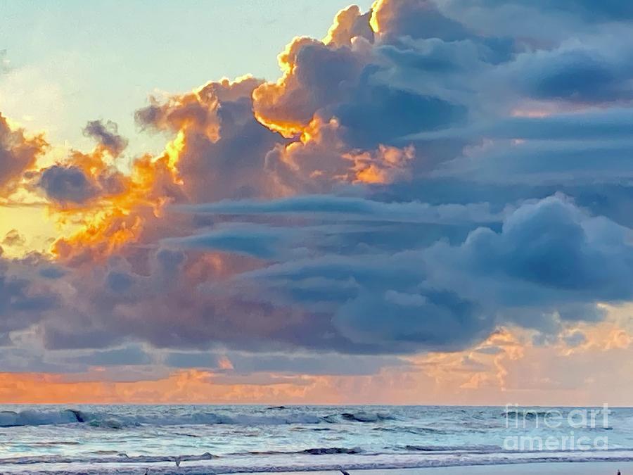 Shores clouds Photograph by Julianne Felton