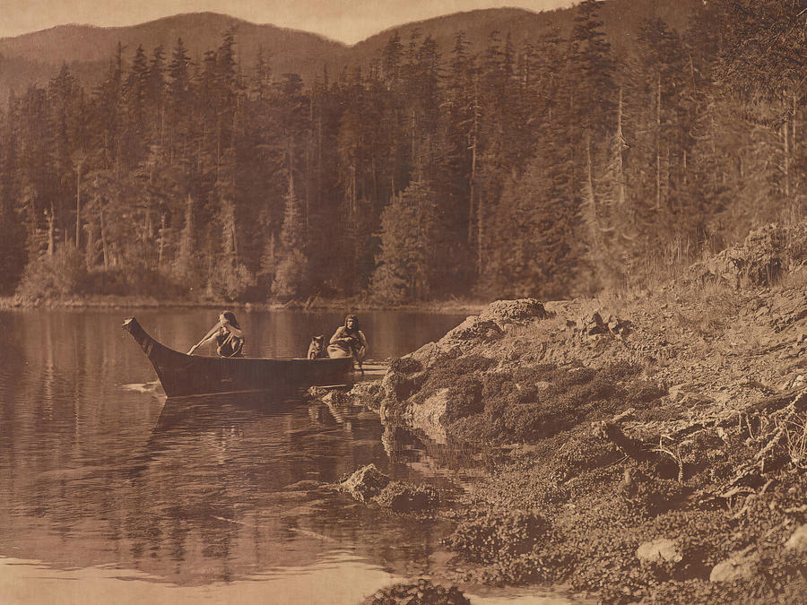 Shores of Nootka Sound 1915 Photograph by Edward S Curtis Shores of Nootka Sound 1915 Photograph by Edward S Curtis