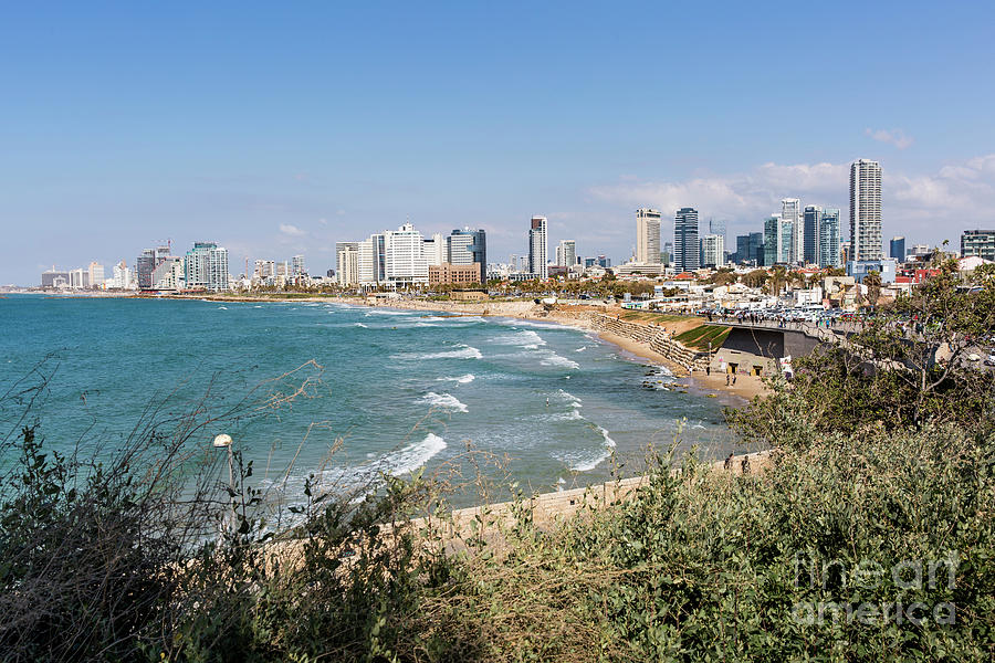Shores of Tel Aviv Photograph by Erin Marie Davis